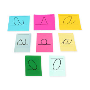 All Numeral and Alphabet Stroking Cards