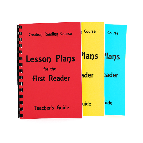 Teachers’ Guides. Red, Yellow, Blue. Comb Bound - Set of 3